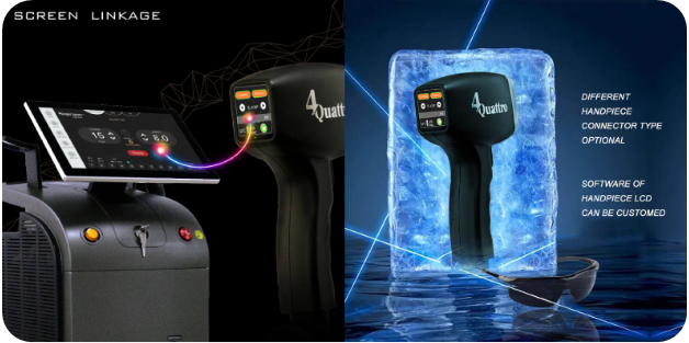 مشخصات دستگاه لیزر تیتانیوم برند KM - خرید دستگاه لیزر بدن تیتانیوم - فرنام صنعت